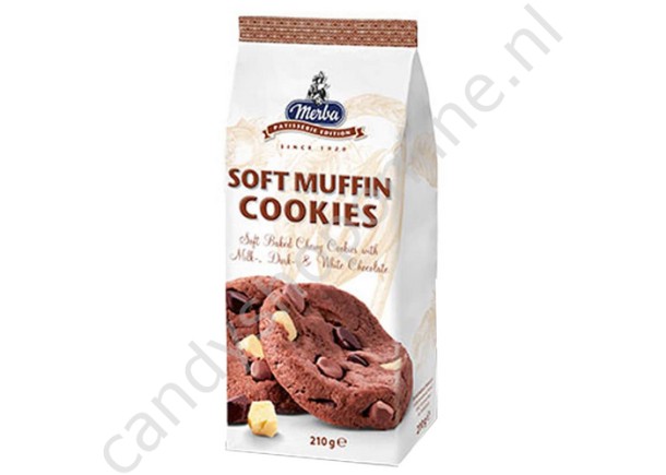 Merba Soft Muffin Cookies 210gr.