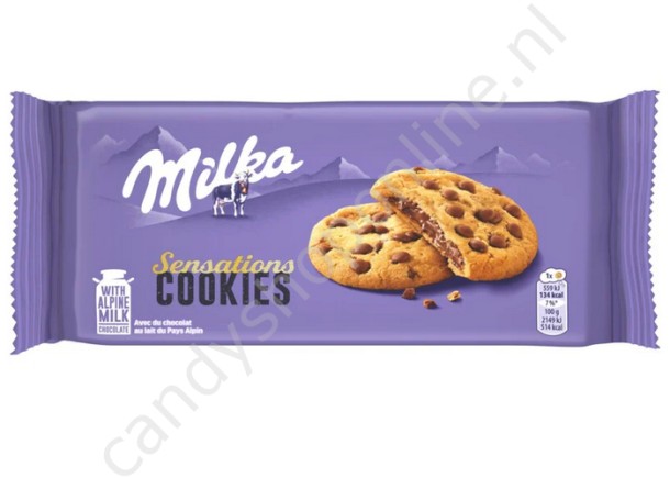 Milka Sensations Cookies Choco 208gr.