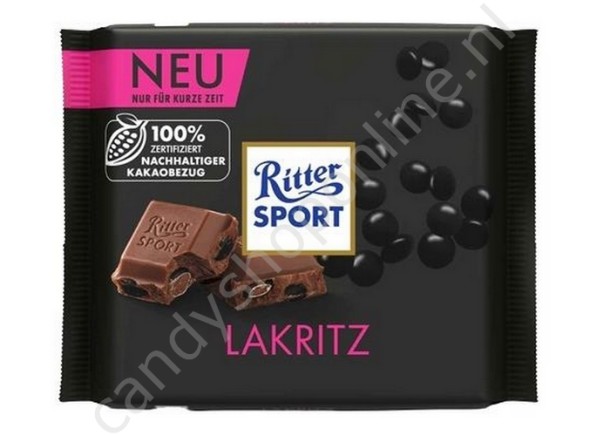Ritter Sport Milk Lakritz 100gr.