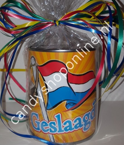 Blik Geslaagd Flag 500gr.