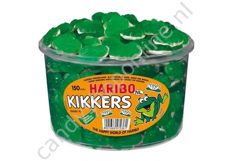 Haribo Silo Kikkers 150st.