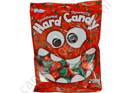 Fundiez Hard Candy with Strawberry flavoured filling 200gr.