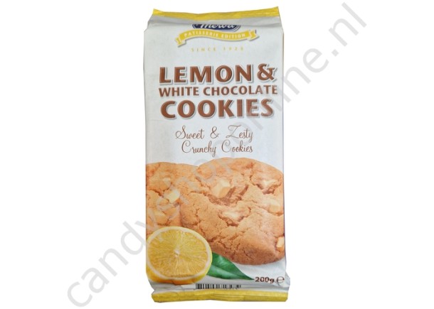 Merba Lemon & White Chocolate Cookies 200gr.