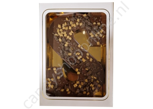 Tosca Melk Chocoladeletter Gedecoreerd met Cookie & Fudge 200 gram