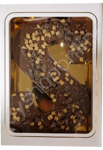 Tosca Melk Chocoladeletter Gedecoreerd met Cookie & Fudge 200 gram