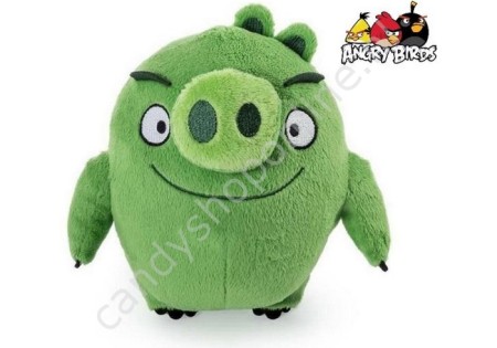 Pluche Angry Bird Pig met snoepzak