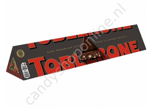 Toblerone zwart puur 100 gram