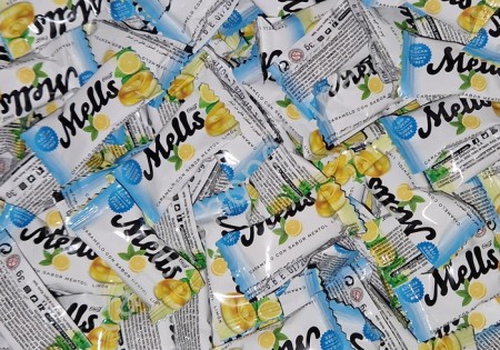 Vidal Mells Menthol hard boiled candy with Lemon flavour SV 200 gram