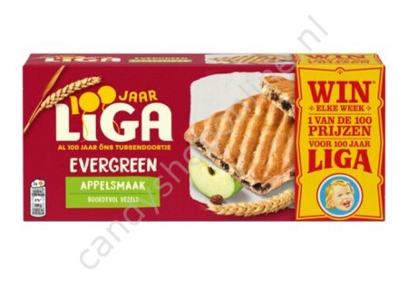 Liga Evergreen Appelsmaak 250gr.