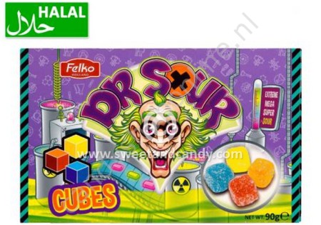 Dr. Sour Sour Cubes Theatre Box 90gr.